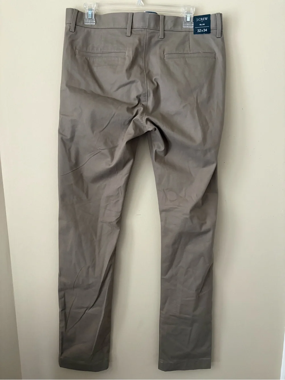 J. Crew Flex  Men’s Slim Fit Chinos in Tan Sz. 32*34 New